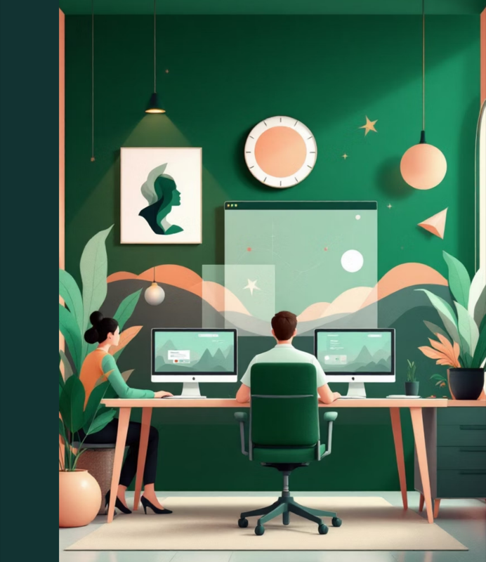 NiceIT tím pracujúci na IT riešeniach pre firmy