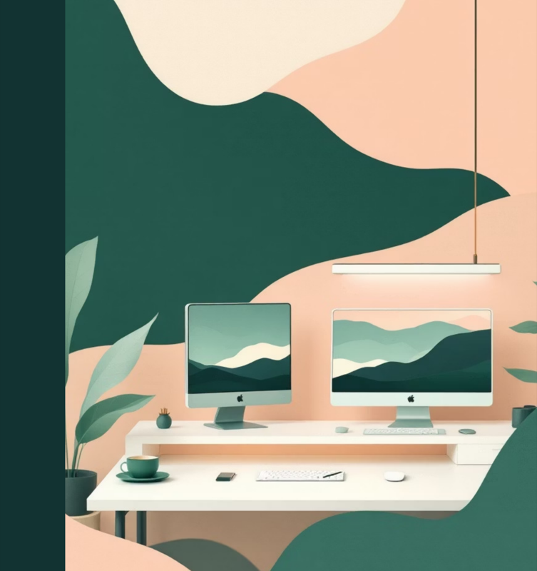 Moderné IT pracovisko s Apple zariadeniami